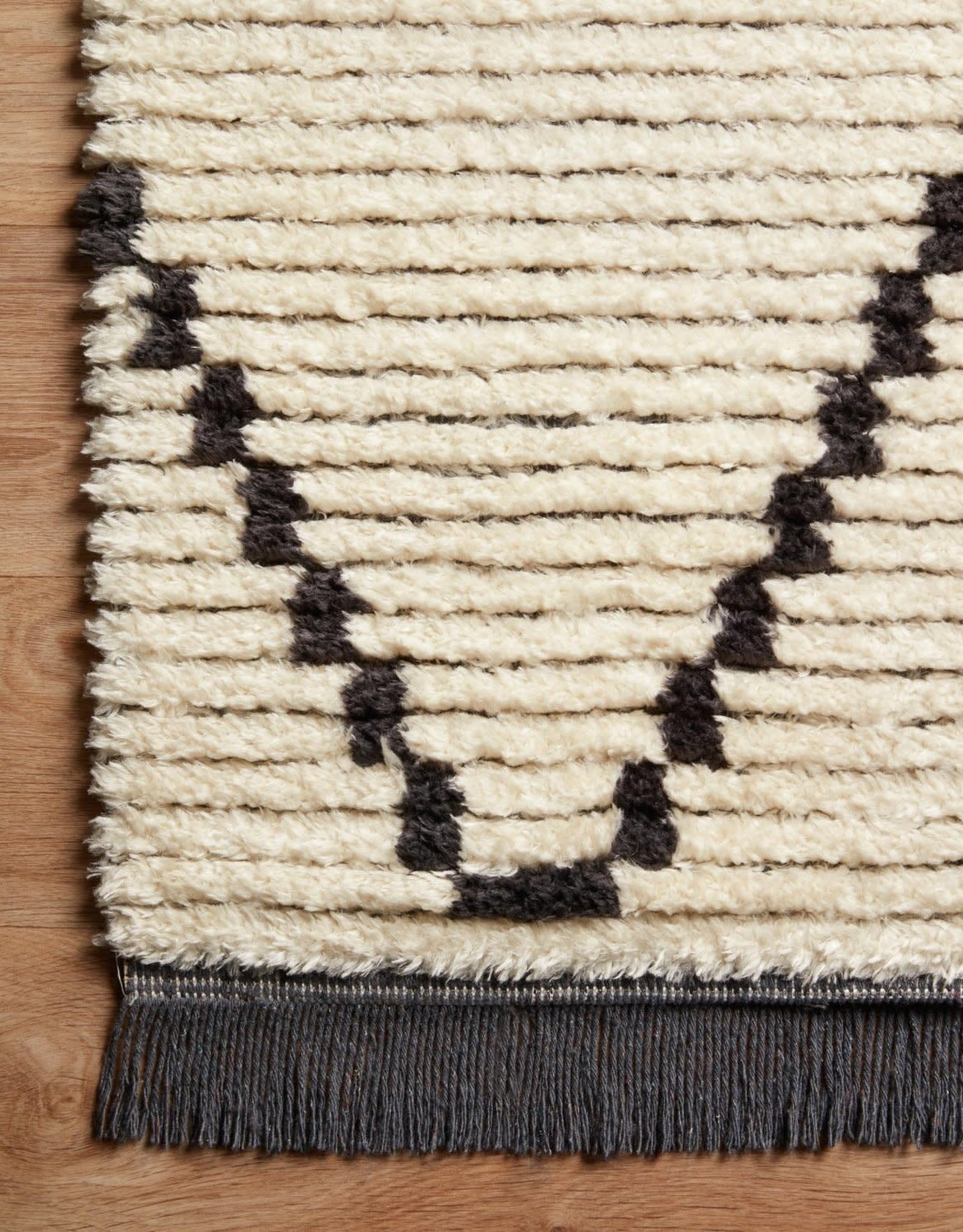 Chris Loves Julia x Loloi Alice Rug ALI-04  - Cream/Charcoal