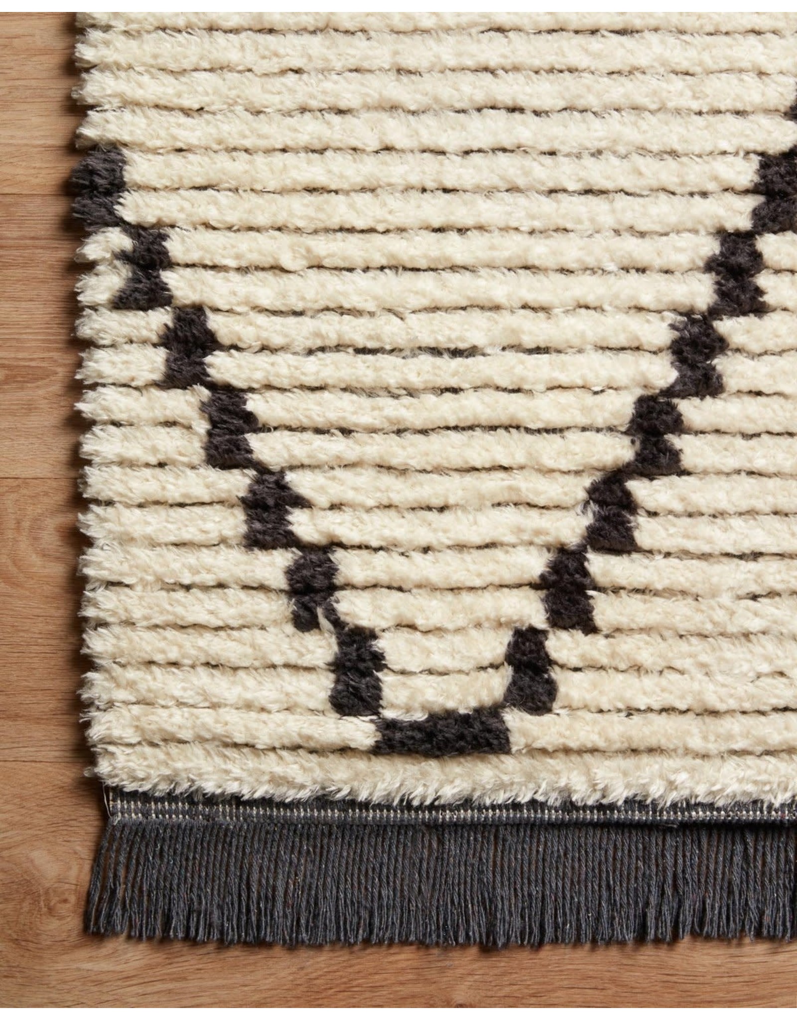 Chris Loves Julia x Loloi Alice Rug ALI-04  - Cream/Charcoal
