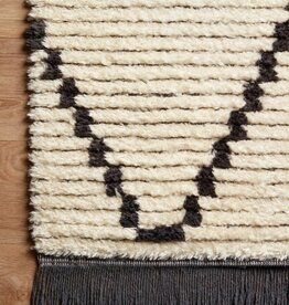 Chris Loves Julia x Loloi Alice Rug ALI-04  - Cream/Charcoal