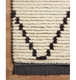Chris Loves Julia x Loloi Alice Rug ALI-04  - Cream/Charcoal