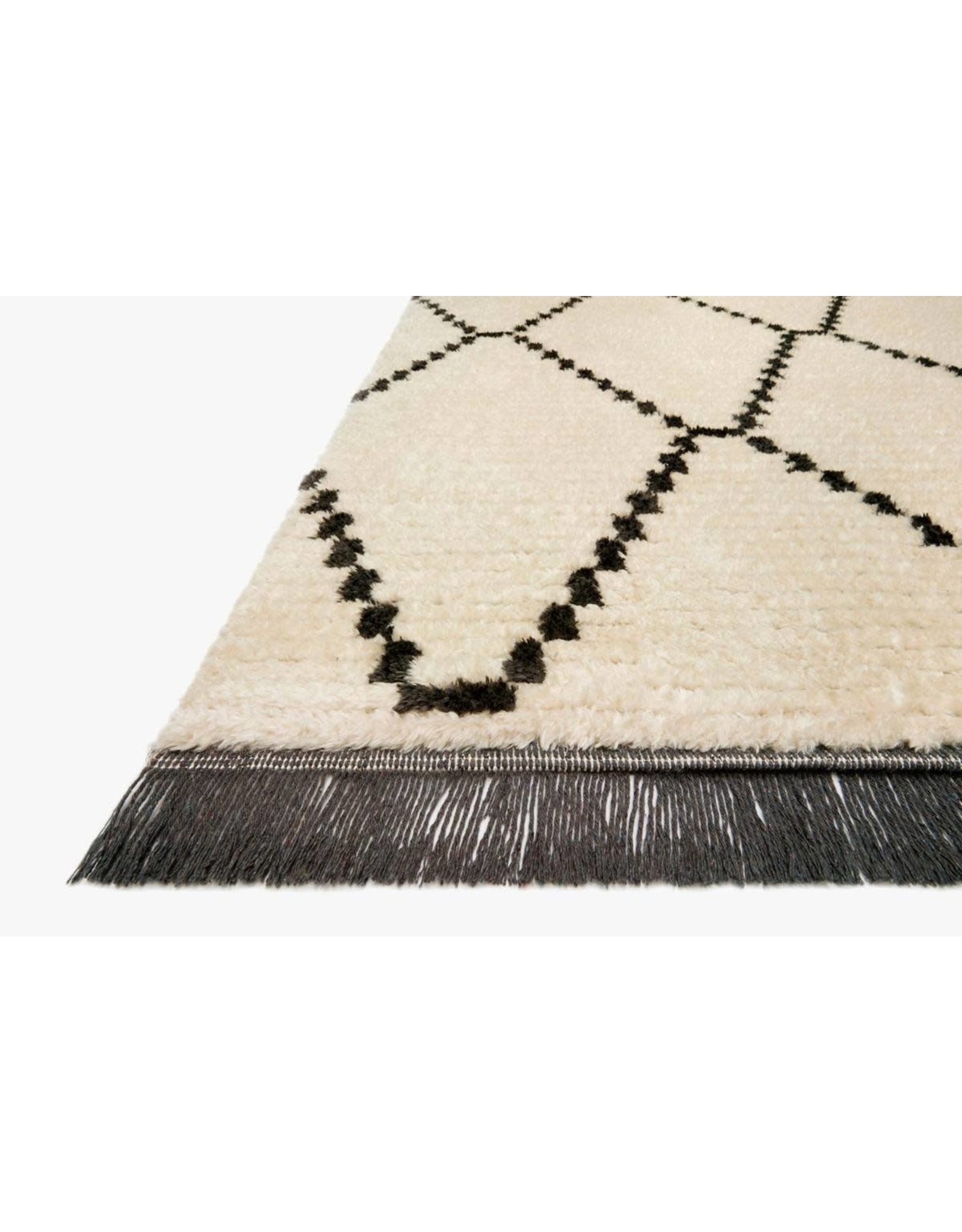 Chris Loves Julia x Loloi Alice Rug ALI-04  - Cream/Charcoal