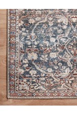 Chris Loves Julia x Loloi Jules Rug JUL-06 Denim/Spice