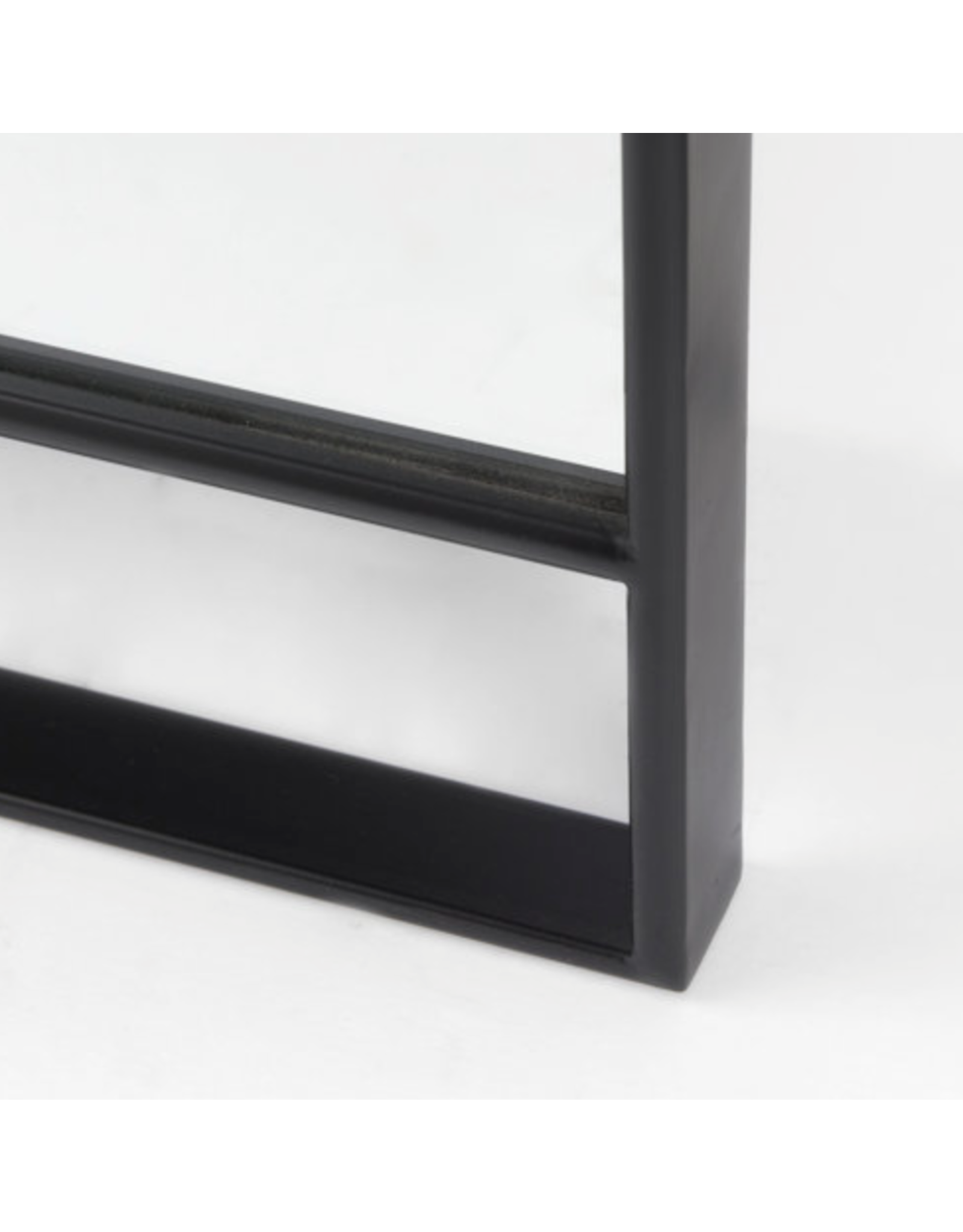 Sadie Arch Floor Mirror, Black - 36x76