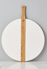 Etú White Round Pizza Board - Large
