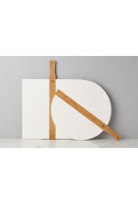 Etú White Round Pizza Board - Large