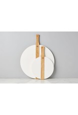 Etú White Round Pizza Board - Large