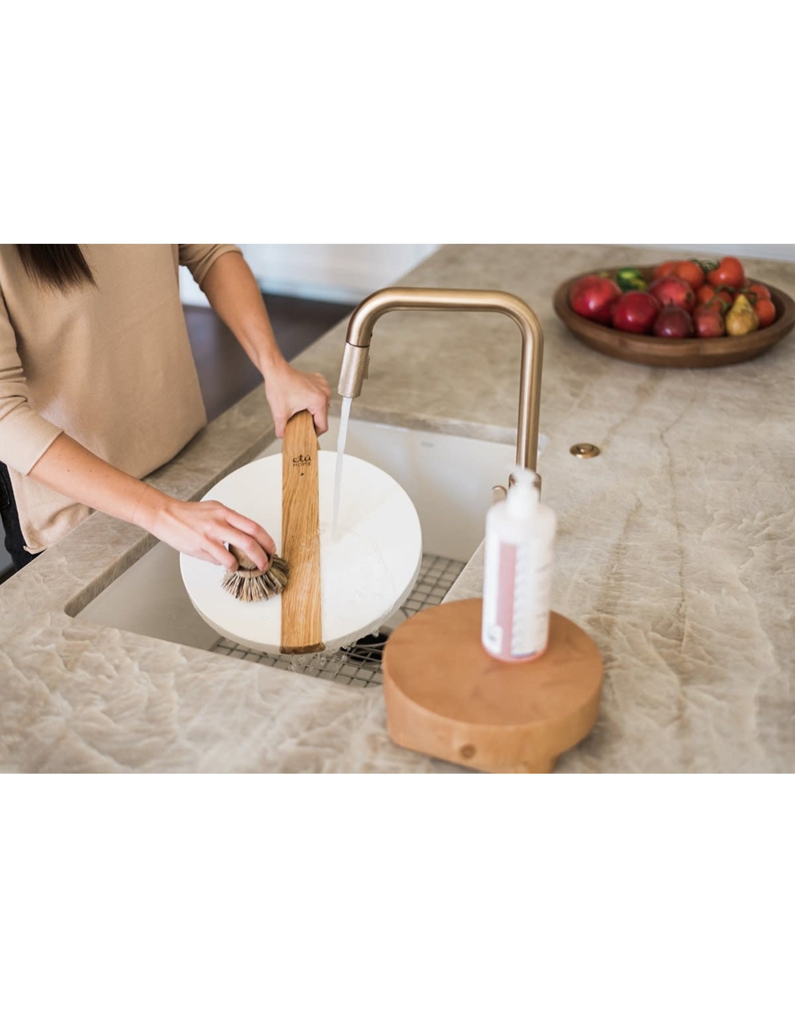 Etú White Round Pizza Board - Large