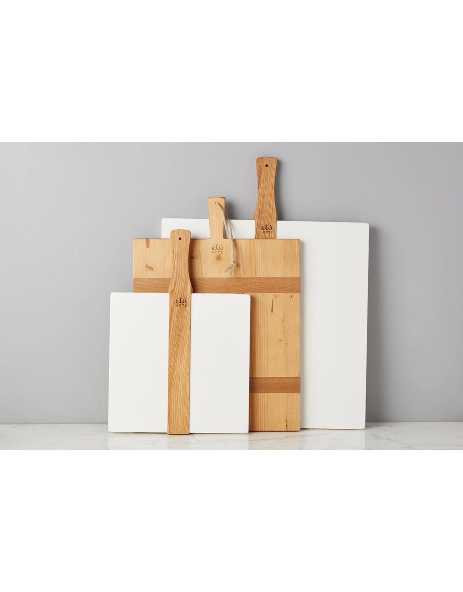Etú White Square Pizza Board - Large