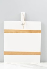 White Rectangle Charcuterie Board - Medium