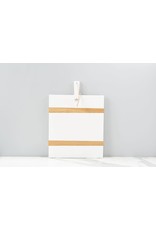 White Rectangle Charcuterie Board - Medium