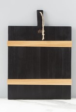 Black Rectangle Mod Charcuterie Board - Medium