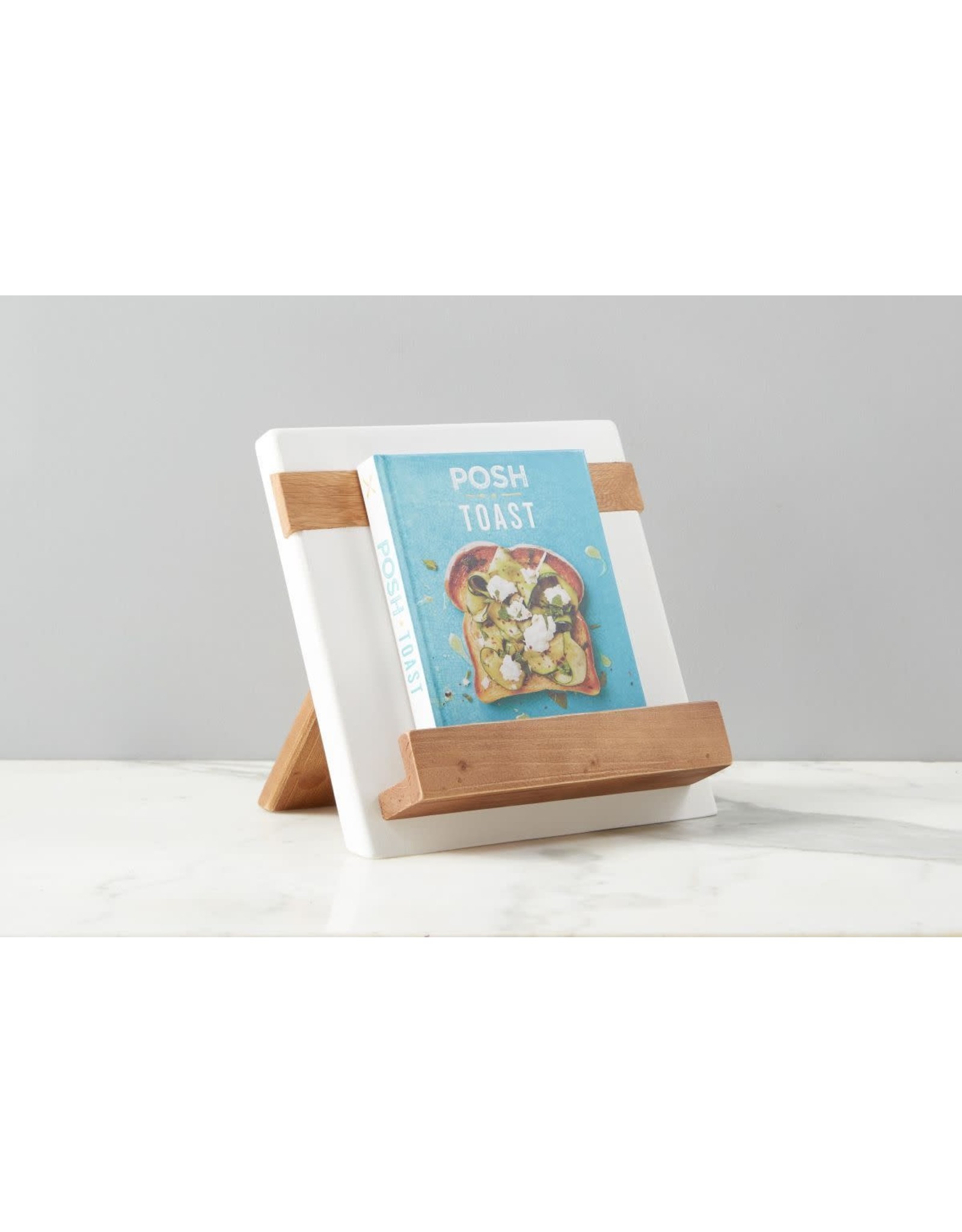 Etú White iPad/ Cookbook Holder