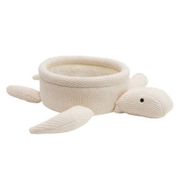 Cotton Plush Turtle Basket