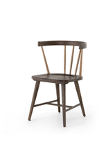 Naples Dining Chair, Light Cocoa Oak