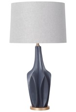 Bravar III 30" Gray-Blue Table Lamp