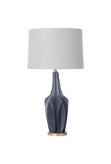 Bravar III 30" Gray-Blue Table Lamp