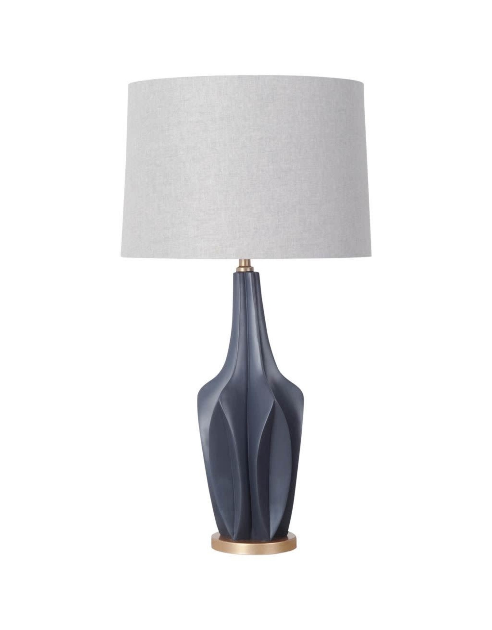 Bravar III 30" Gray-Blue Table Lamp