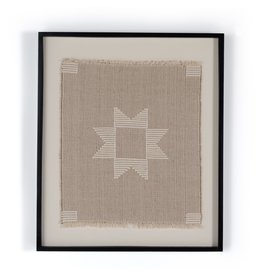 Nisha Framed Textile