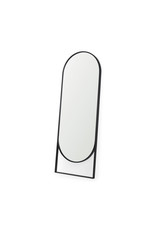 Sadie Arch Floor Mirror, Black - 28x78