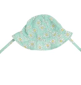 Flower Power Sun Hat  Mint