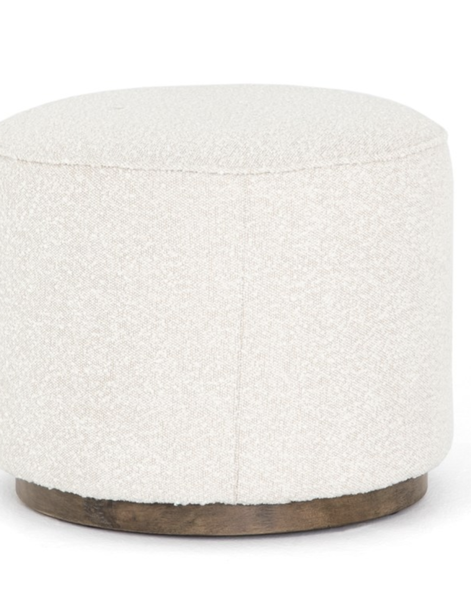 Sinclair Round Ottoman - Knoll Natural