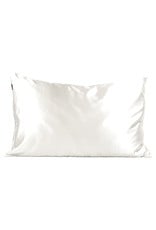 Satin Pillowcase, Ivory - Standard
