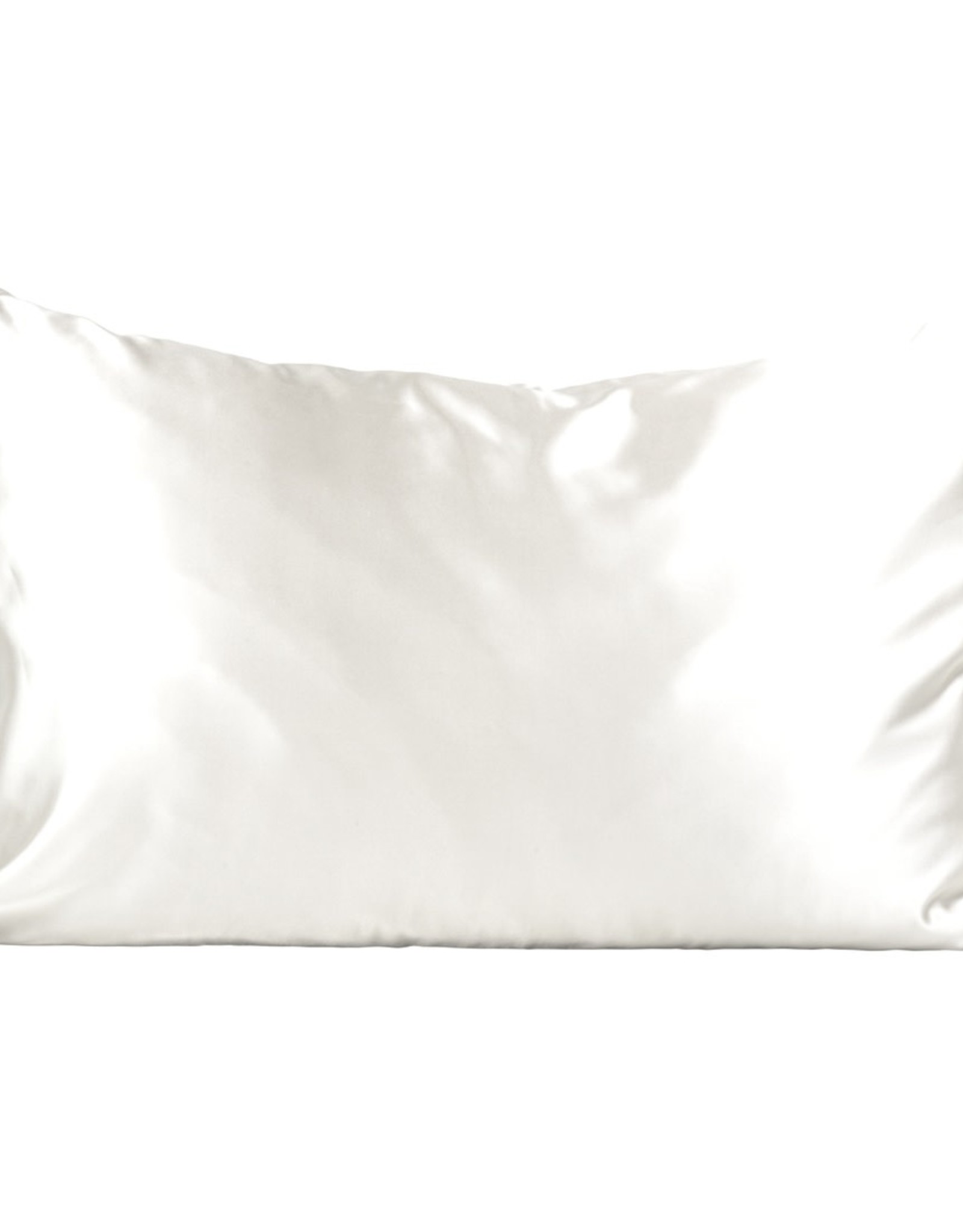 Satin Pillowcase, Ivory - Standard