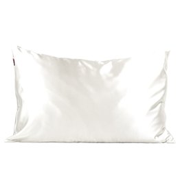 Satin Pillowcase, Ivory - Standard