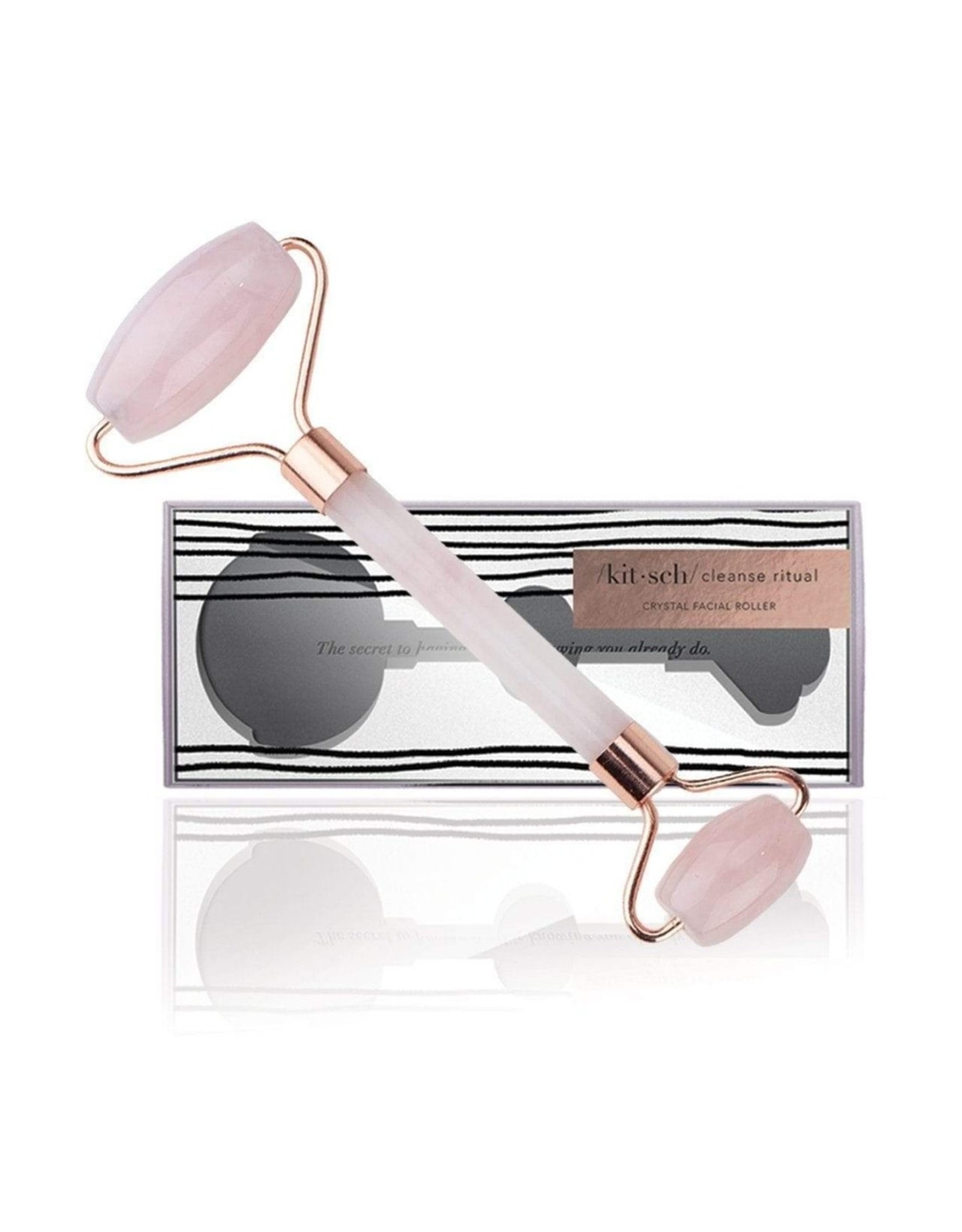 Rose Quartz Crystal Facial Roller