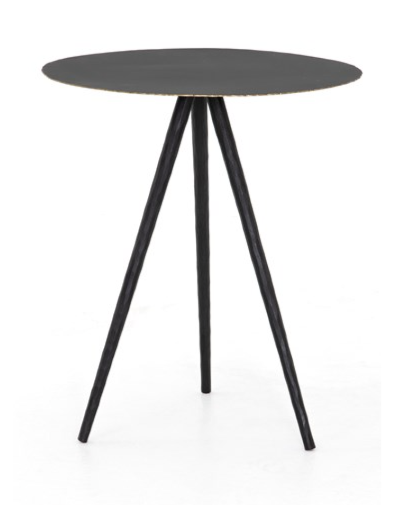 Trula End Table - Rubbed Black