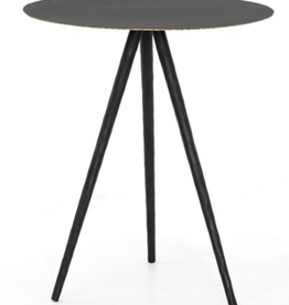 Trula End Table - Rubbed Black