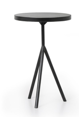 Corin End Table - Bluestone/Powder Blk