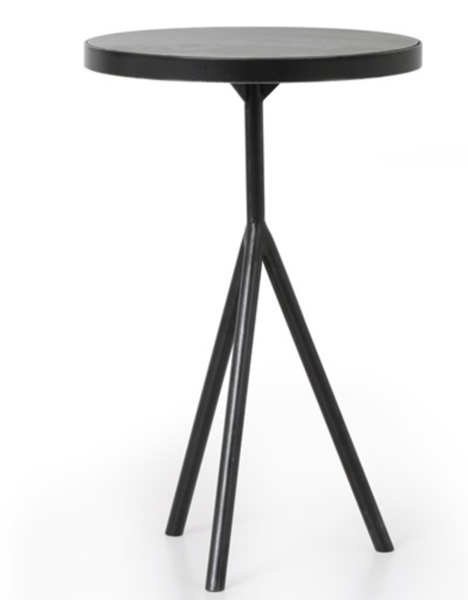 Corin End Table - Bluestone/Powder Blk