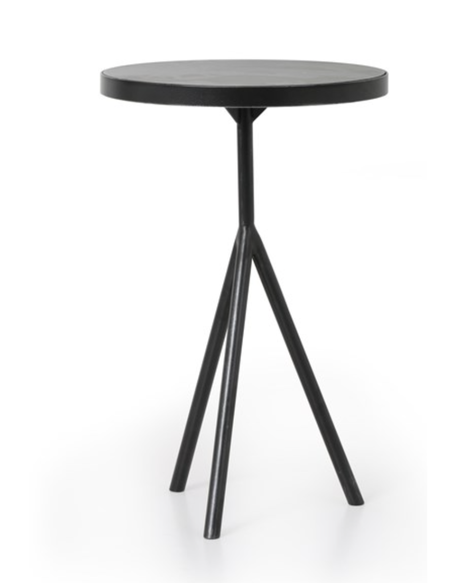 Corin End Table - Bluestone/Powder Blk