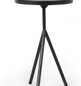 Corin End Table - Bluestone/Powder Blk