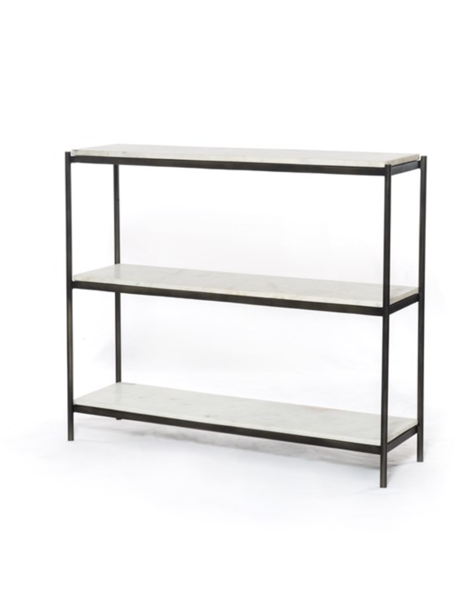 Felix Small Console Table - Hammered Grey