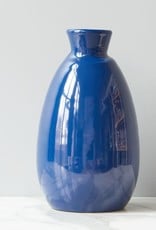 Etú Home Navy Artisanal Vase, Medium