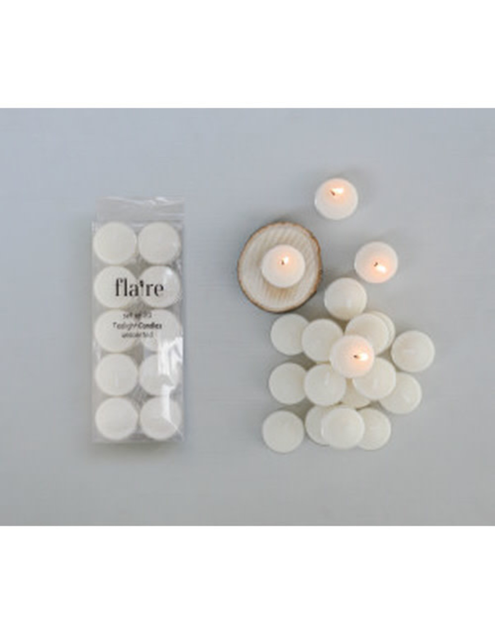 Unscented Tealights, Set of 20