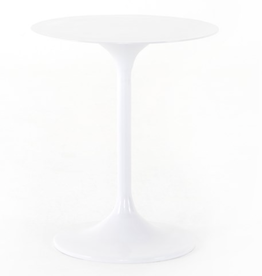 Tulip Side Table - White