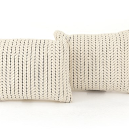 Ari Rope Weave Pillow - 16X24