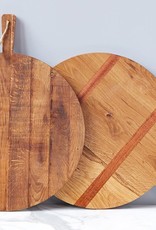 Round Oak Charcuterie Board, Large