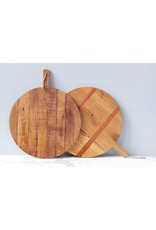 Round Oak Charcuterie Board, Large