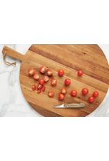 Round Oak Charcuterie Board, Large