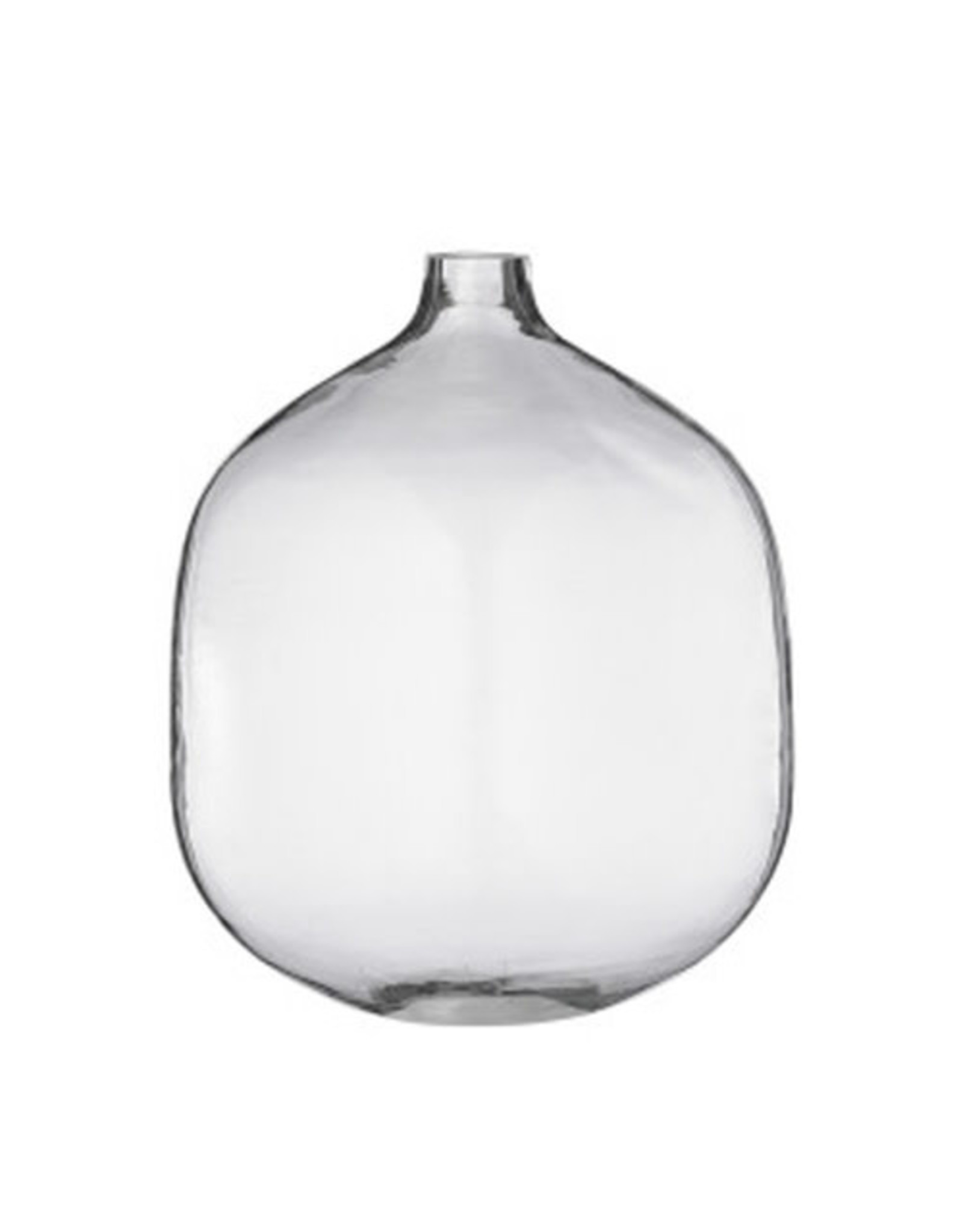 Round Glass Vase - Large
