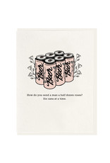 Man Roses Birthday Card