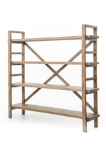 Toscana Large Bookshelf - Sundried Wheat