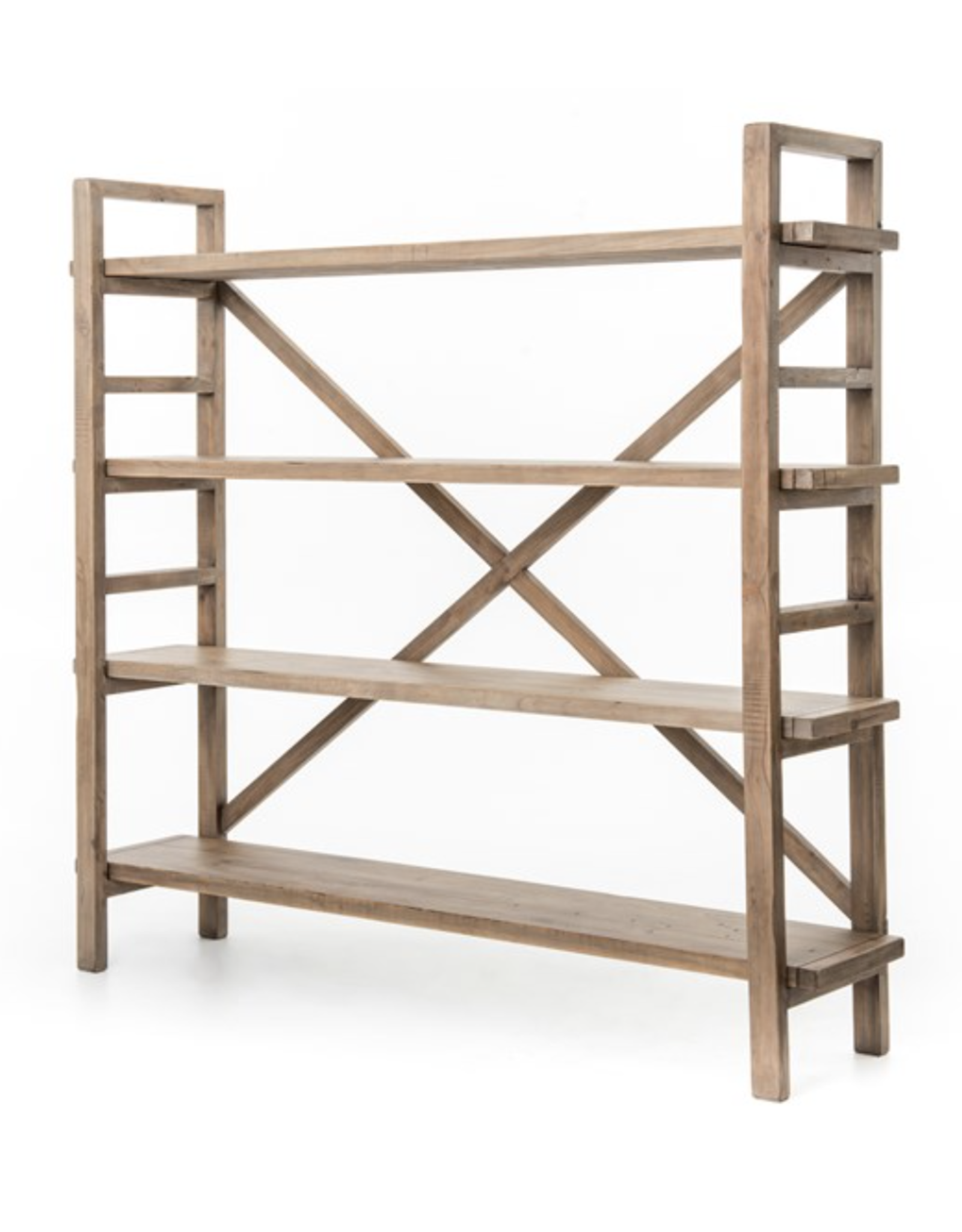 Toscana Large Bookshelf - Sundried Wheat