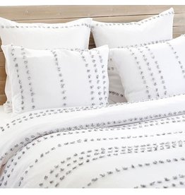 Poppy Blanket Set - Grey - King