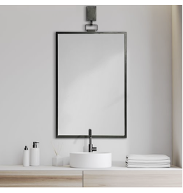 Grimm Metal Framed Mirror