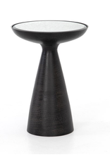 Marlow Mod Pedestal Table - Brushed Bronze